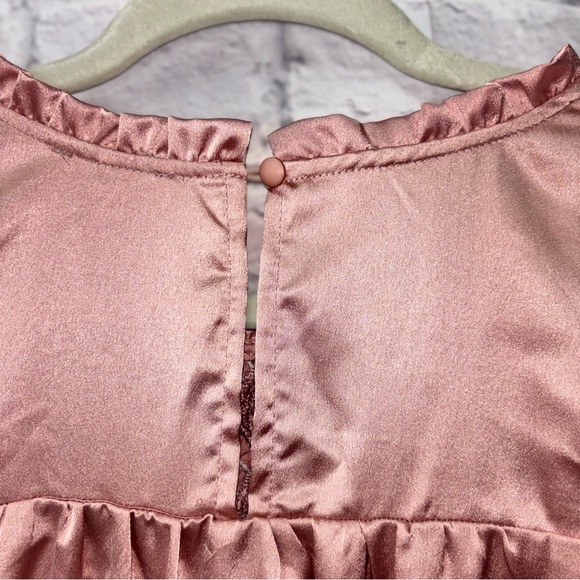 Mittoshop Satin Dress with Pockets - Picture 4 of 9